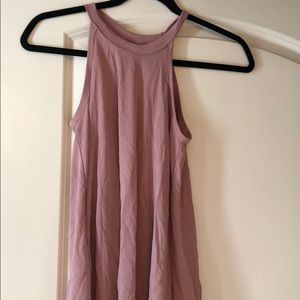fab’rik lilac pink flowy tank top